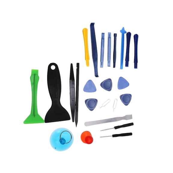LOLIPPYY 25Pcs Phone Screen Opening Tool Kit 25 in 1 Plastic Triangle Cards Included