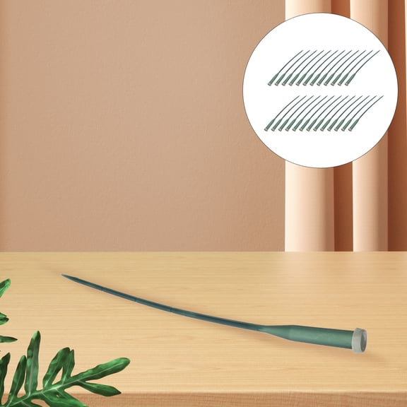 LOLIPPYY 25Pcs Reusable Plastic Flower Water Tubes with Lids for Prolonging Freshness in Floral Displays