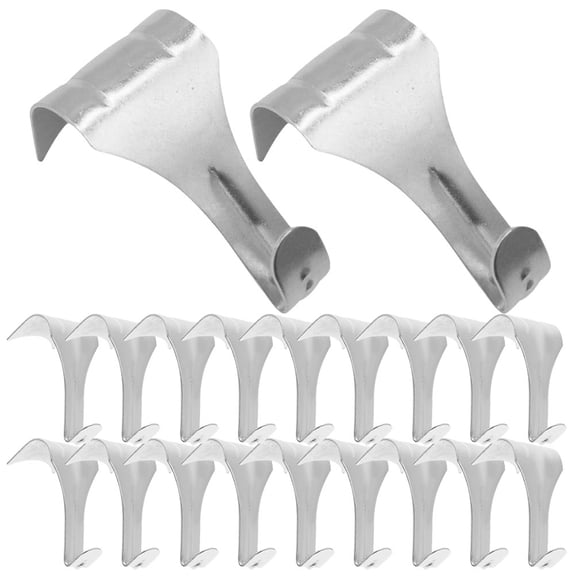 LOLIPPYY 25pcs Heavy Duty Metal Photo Hanger Hooks for Wall Art Display and Home Decoration