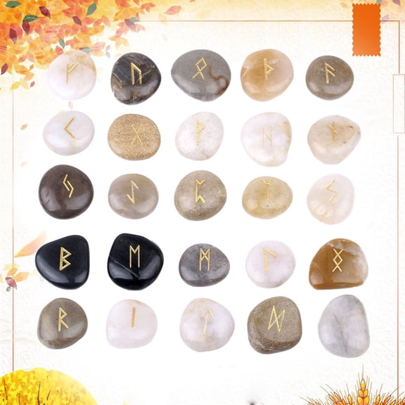 LOLIPPYY 25pcs Semi-Precious Stones Decorative Stones for Home Decor Personal Use