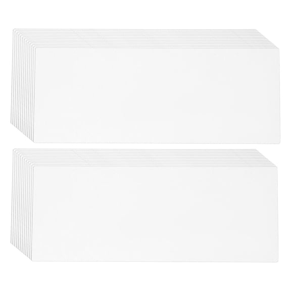 LOLIPPYY 25pcs Table Number Cards Acrylic Transparent Easy Cleaning for Events