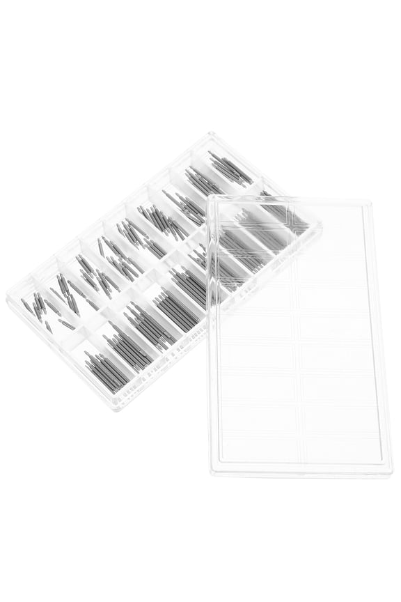 288Pcs Precision Engineered Steel Spring Bars for Watch Band Replacement and Repair