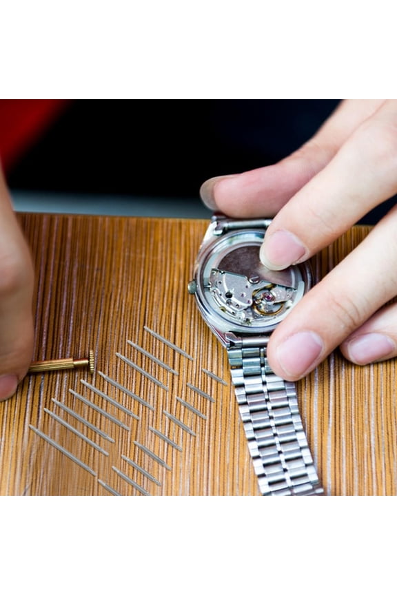 288Pcs Steel Watch Band Repair Kit with Link Pins and Spring Bars for Watch Straps