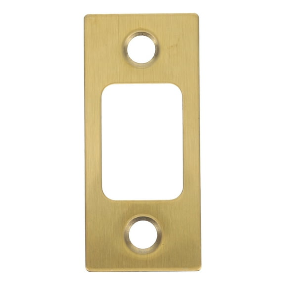 LOLIPPYY 2-Pack Stainless Steel Deadbolt Strike Plates Backplate for Door Locks, for Modern Home Use