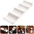 thumbnail image 1 of LOLIPPYY 2-Pack White Plastic Bottle Storage Rack for Horizontal Stacking, Kitchen and Pantry Organizer Display Solution, 1 of 8