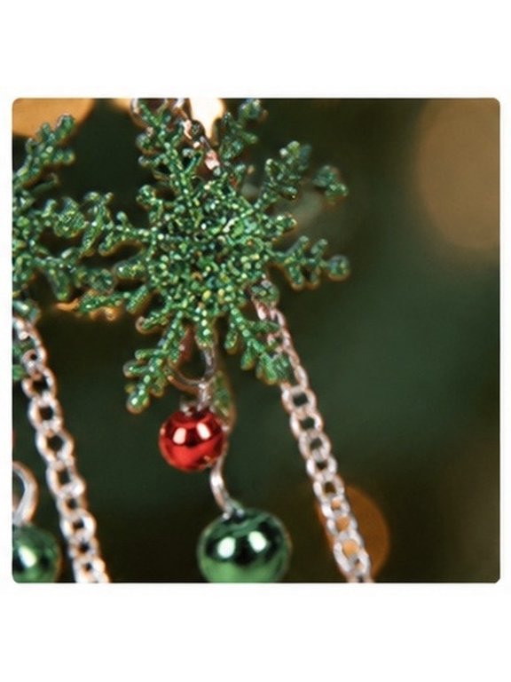 2Pairs Bow Earrings Set Assorted Colors Stylish Hollow Design for Decoration