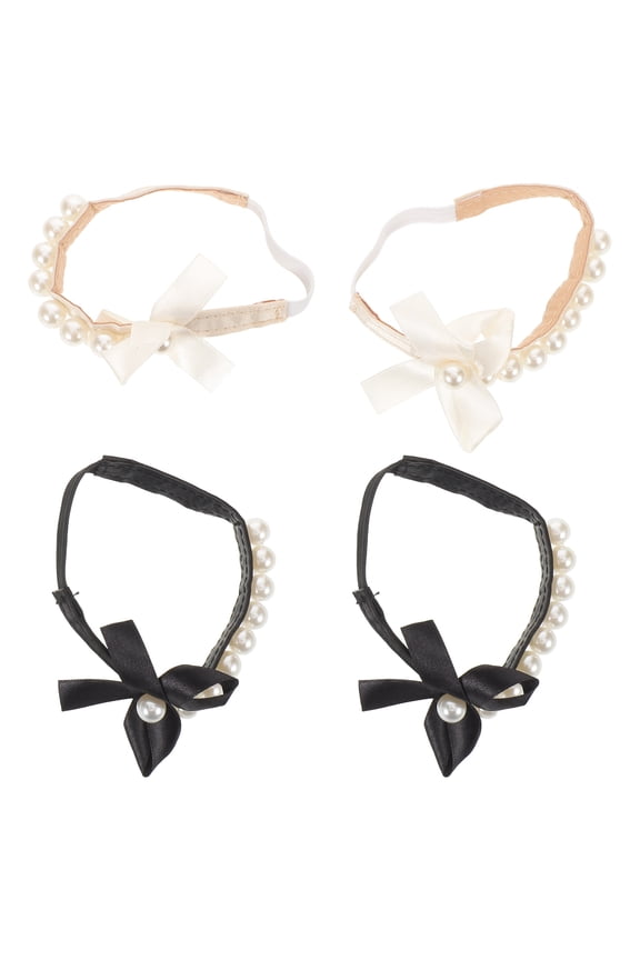 2 Pairs Breathable Elastic Faux Leather Shoe Straps for Comfortable Heel Support and Secure Anti-Slip Fit