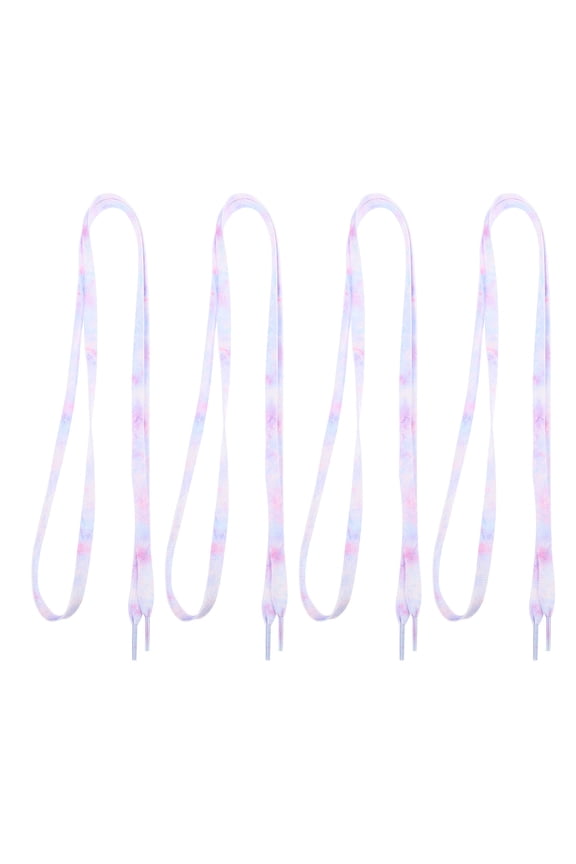 2 Pairs Flat for Shoes, Multi-Color Canvas Shoe Straps, Creative Accessories for Footwear