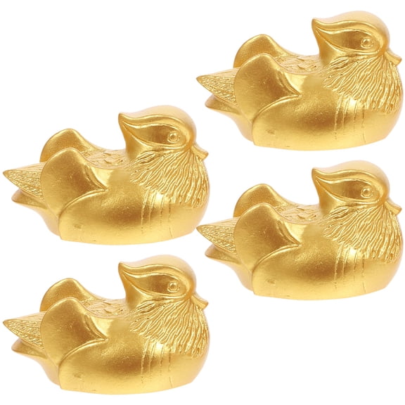 LOLIPPYY 2Pairs Resin Ducks Love Birds Statue Wedding Congratulation