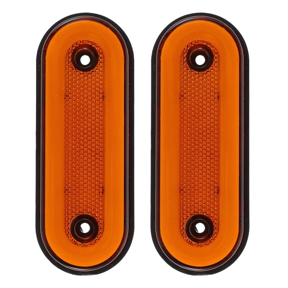 LOLIPPYY 2Pcs ABS Trailer Maker Led Lights Safety Indicators For Rain And Snow