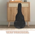 thumbnail image 1 of LOLIPPYY 2Pcs Acoustic Guitar Bags Black Oxford Cloth Waterproof for Ukuleles Travel, 1 of 5