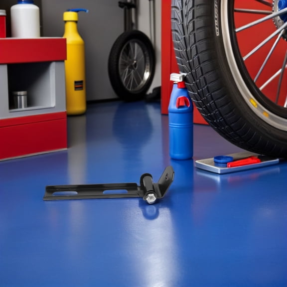 LOLIPPYY 2Pcs Adjustable Black Solo Seat Brackets with Mounting Hardware for Motorcycles