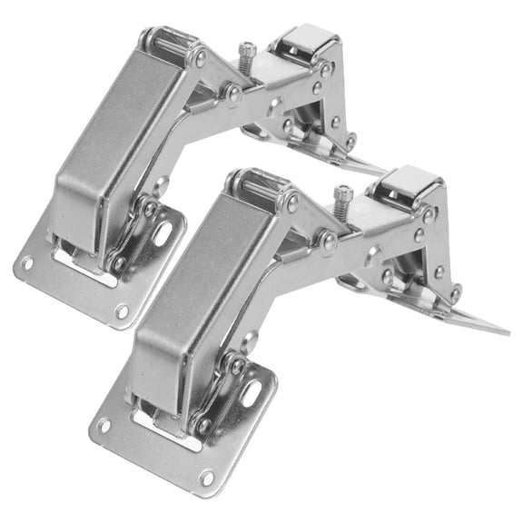LOLIPPYY 2Pcs Adjustable Heavy Duty Hidden Hinges for Doors with Easy Dry Hanging Install
