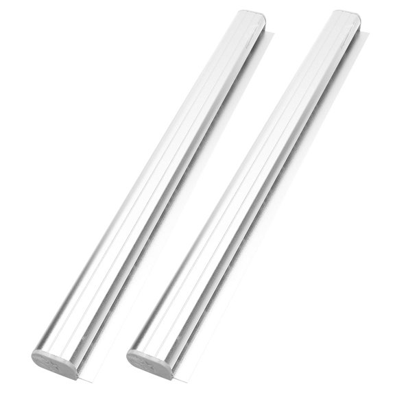 LOLIPPYY 2Pcs Aluminum Slide Check Rack Ticket Holder for Bars Restaurants Kitchen Supply
