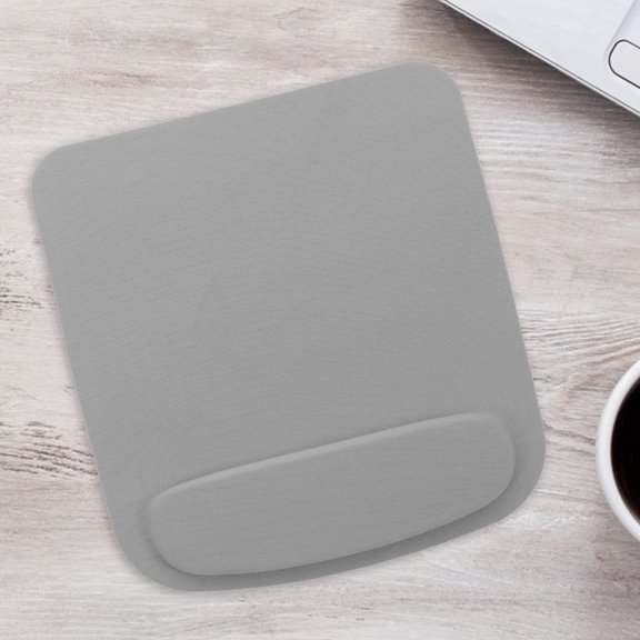LOLIPPYY 2Pcs Anti Skid Mouse Mat with Soft Wrist Support Eva Material for Smooth Mouse Operation