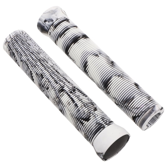 LOLIPPYY 2Pcs Anti Slip Rubber Mountain Bike Handlebar Grips Universal Replacement Shock Absorbing Comfort Cushion