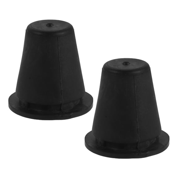 LOLIPPYY Rubber Hood Bumper Stop Black for Car Engine Vibration and Noise Reduction 2Pcs