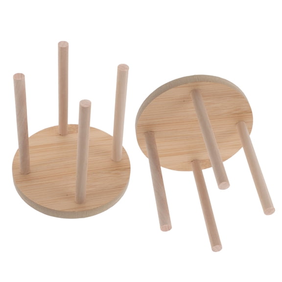 LOLIPPYY Bamboo Fermentation Organizer, Light Brown, Sturdy, for Kitchen Glass Weights