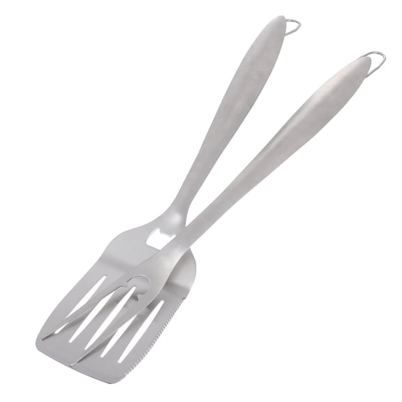 LOLIPPYY 2Pcs Bbq Utensils for Grill Stainless Steel for Family Gatherings