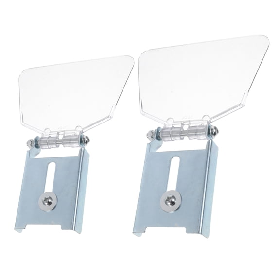 LOLIPPYY 2Pcs Bench Grinder Guard Replacement Clear Plastic Splash Shield for Precise Grinding Safety