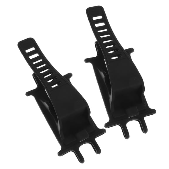 LOLIPPYY 2-Pack Black Outdoor Bike Phone Holder, Easy Install Handlebar Mount for Secure Cell Phone Use