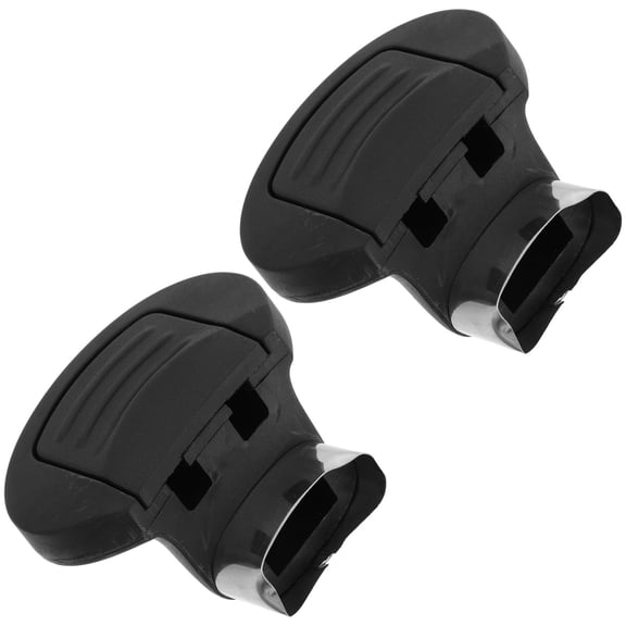LOLIPPYY 2-Pack Black Bakelite Side Handles Replacement for Cooking Pots, Fits Multiple Models, and