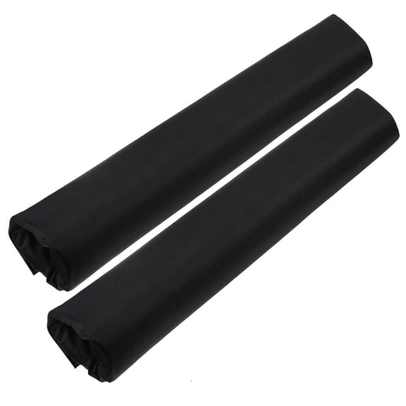 LOLIPPYY 2Pcs Black Barbell Pad Lightweight Squat Protector with Easy Installation for Gym Use