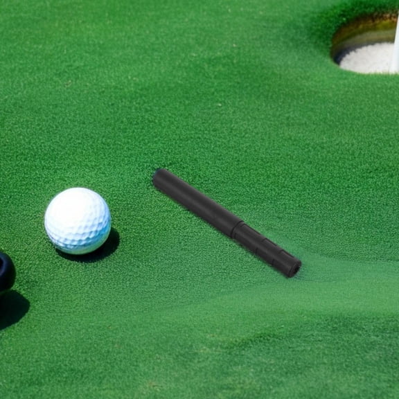 LOLIPPYY 2-Pack Black Carbon Fiber Golf Shaft Extenders Compatible with Iron, Driver, and Putter Easy to Install