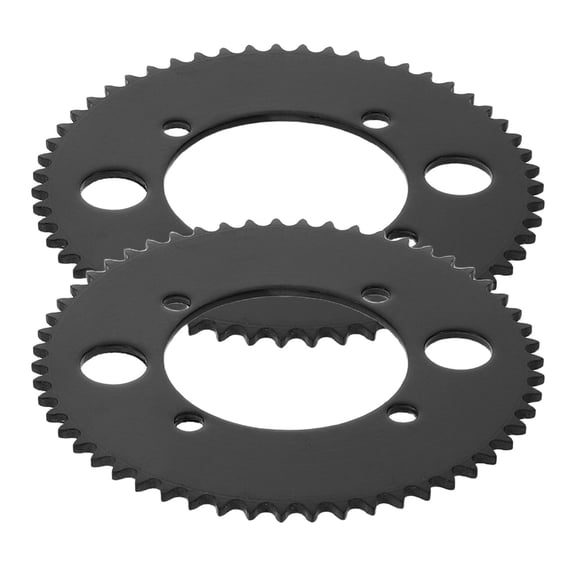 LOLIPPYY 2-Pack Black Replacement Drive for Motorcycle Dirt Bikes with Improved Shock Absorption and Design