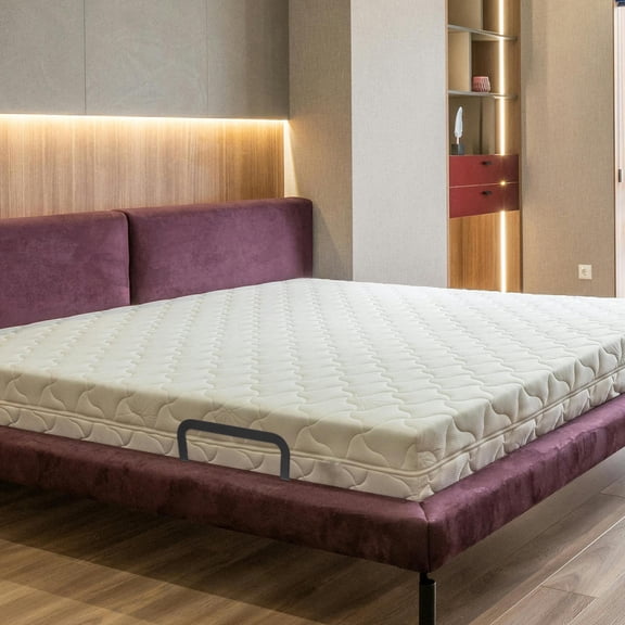 LOLIPPYY 2-Pack Black Mattress Holder Bars with Cold Rolled Steel for Enhanced Bedding Stability and