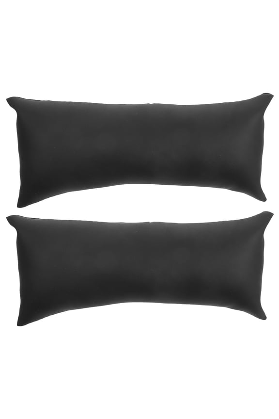 2-Pack Black PU Watch Display Pillows for Bracelets, Luxury Jewelry Showcase and Protective Storage Accessories