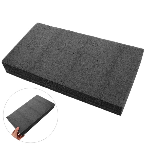 LOLIPPYY 2Pcs Black Polyethylene Foam Sheets Protective Padding for Shipping and Packaging Inserts