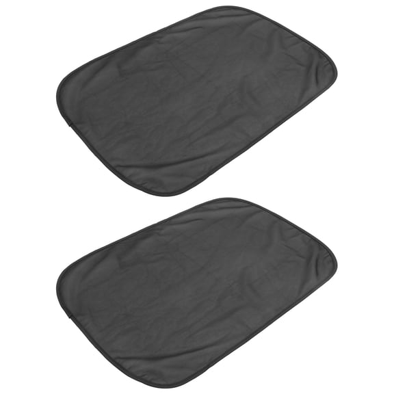 LOLIPPYY 2-Pack Black Rear Side Window for Car, Heat , Easy to Attach and Remove