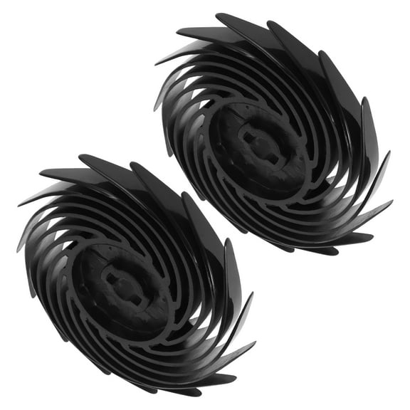 LOLIPPYY 2Pcs Black Replacement Wheels for Money Counting Machine Gear Parts High Efficiency and Stability