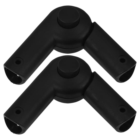LOLIPPYY 2-Pack Black Wagon Pull Handle Connector Compatible with Standard Outdoor Utility and Transport Carts