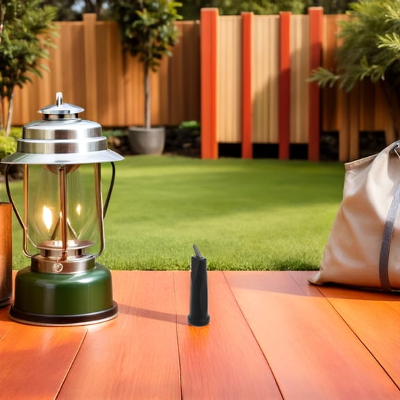 LOLIPPYY 2Pcs Black Walking Cane Foot Parts with Abrasion Resistance for Trekking Poles