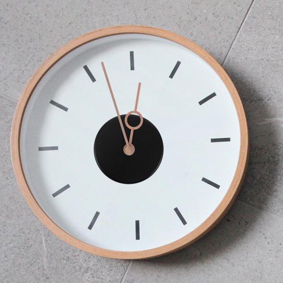 LOLIPPYY 2Pcs Black Waterproof Clock Mechanism Box with Quartz Movement for DIY Clock Making