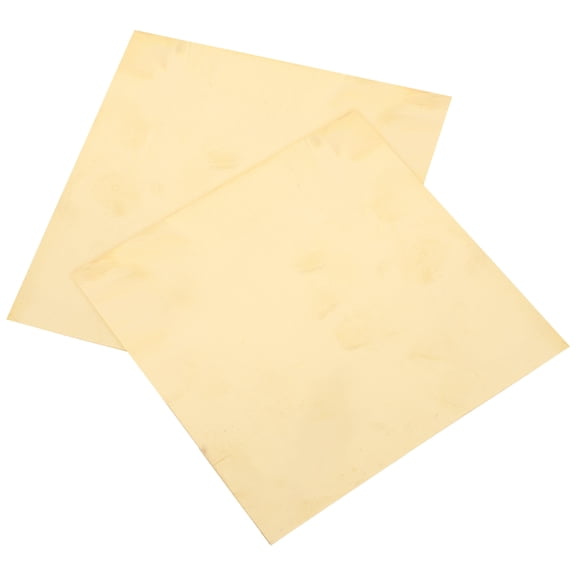 LOLIPPYY 2Pcs Brass Hose Connectors Golden Metal Plate For Electrical Components And Diy Projects