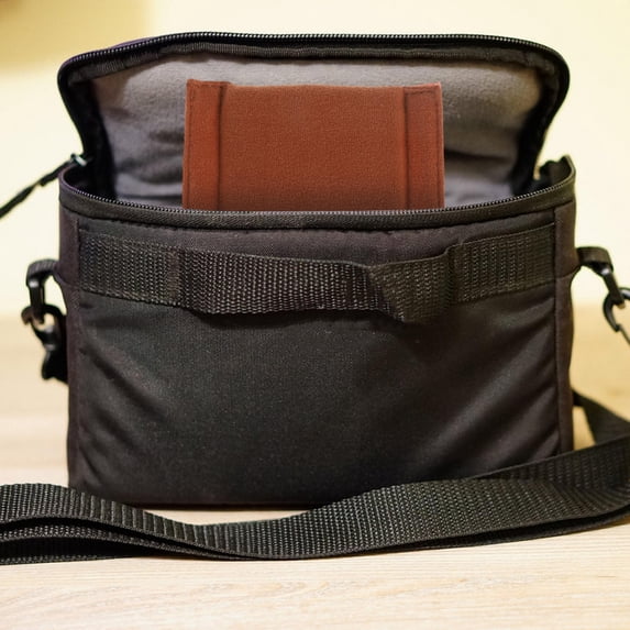 LOLIPPYY 2-Pack Brown Camera Bag Divider Pads for Easy Organization of Camera Gear and Photography Equipment