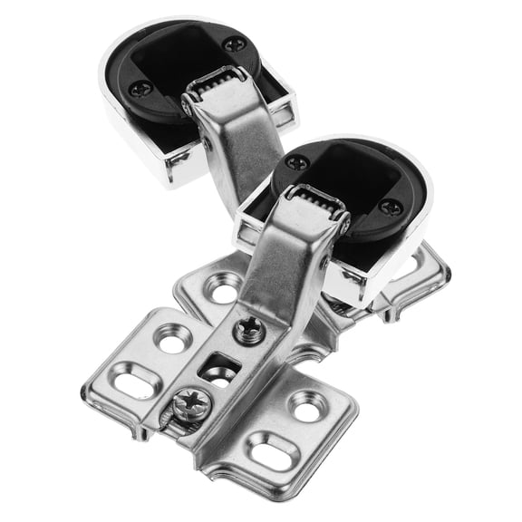 LOLIPPYY 2Pcs Cabinet Door Hidden Hinge Iron Assorted Color Elegant Furniture