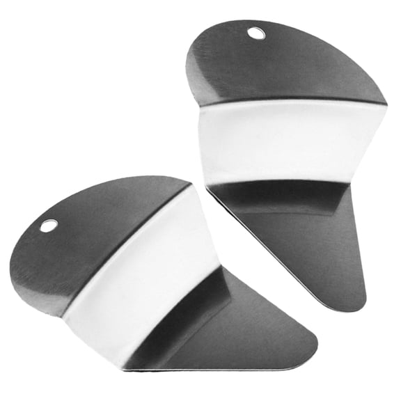 LOLIPPYY 2Pcs Cake Pizza Triangular Spatula Paddle Stainless Steel Food Transfer Tool For Home Enthusiasts Buffets