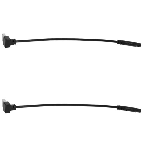 LOLIPPYY 2Pcs Car Dash Cam USB Cable with Reinforced Insulation and Quick Setup for Driving Recorder