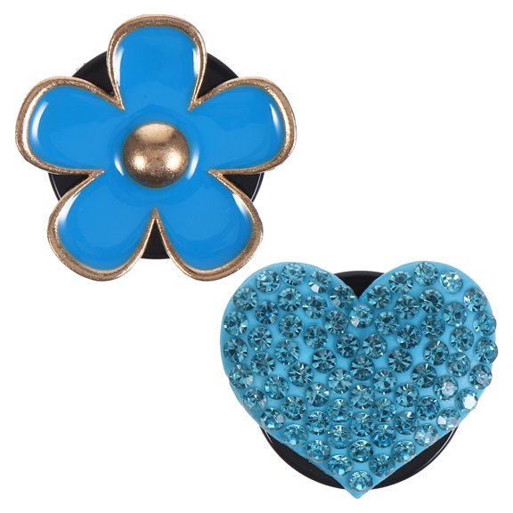 LOLIPPYY 2-Pack Heart Shaped Car Vent Diffuser Clips, Air Freshener Holder for Car Interior Accessories