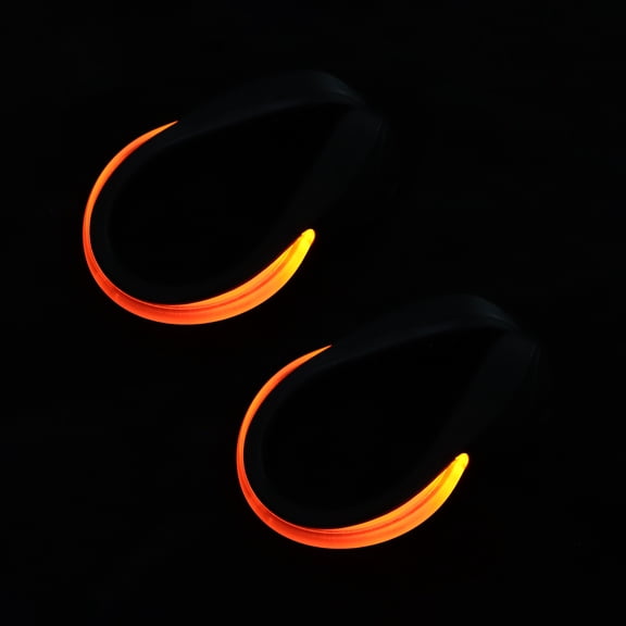 LOLIPPYY 2Pcs Color Changing Safety Clip Lights for Shoes Waterproof Reflective Running Gear