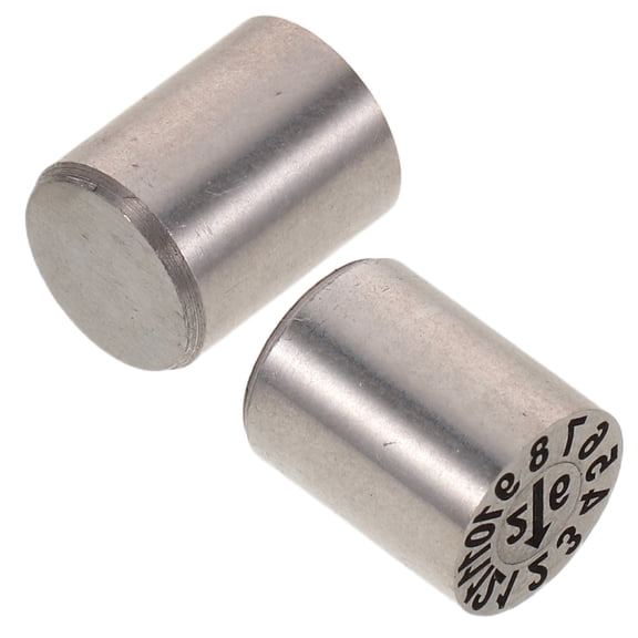 LOLIPPYY 2Pcs Compact Adjustable Name and Date Stamp with Steel Metal Punches for Accurate Date Sealing
