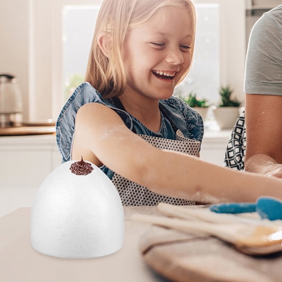 LOLIPPYY 2-Pack Foam Cake Dummies for Cake Decorating Practice, Ideal for Frosting, Fondant, and Icing Techniques