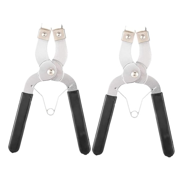 LOLIPPYY 2Pcs Compact Piston Ring Removal and Installation Pliers for Car Engine Repair