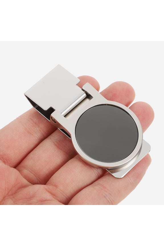 2-Pack Stainless Steel Money Clips for Men, Slim Front Pocket Wallet Accessories, and Stylish