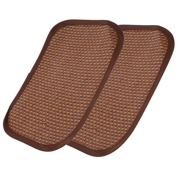 LOLIPPYY 2Pcs Cooling Rabbit Grass Mat Natural Color for Small Animal Bedding Needs