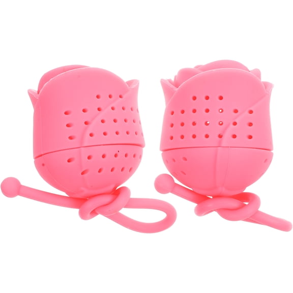 LOLIPPYY 2-Pack Silicone Tea Infusers with Design, Ideal for Family Gatherings, Tea Time, and Everyday Use